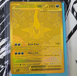 Mega Darkrai EX 120/084 Gold Holo Full Art English Pokemon TCG HP 280 - Image 1