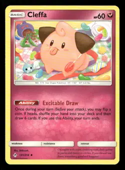 Cleffa 131/214 Unbroken Bonds LP Pokemon - Image 1