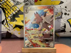 Lycanroc Illustration Rare 166/159 Journey Together Pokemon TCG - Image 1