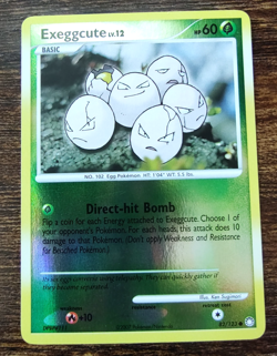 Exeggcute 82/123 Mysterious Treasures Pokemon Reverse Holo NM - Image 1