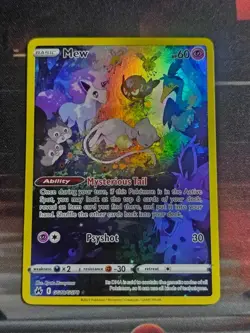 Pokemon TCG Mew GG10/GG70 SWSH: Crown Zenith: Galarian Gallery Holo NM - Image 1