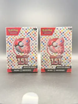 🔥Pokemon 151 Scarlet & Violet Booster Bundle X2 New And Seals led. - Image 1