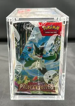 Pokemon TCG: Scarlet and Violet Paldea Evolved Booster Box - With Acrylic Case - Image 2