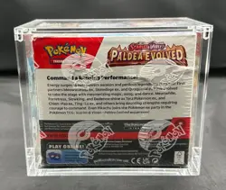 Pokemon TCG: Scarlet and Violet Paldea Evolved Booster Box - With Acrylic Case - Image 3
