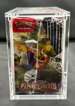 Pokemon TCG: Scarlet and Violet Paldea Evolved Booster Box - With Acrylic Case - Image 4