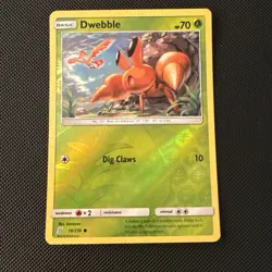 Pokemon - Dwebble 10/236 - Unified Minds - Near Mint Reverse Holo #1 - Image 1