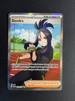 Dendra 250/193 Ultra Rare Paldea Evolved Pokemon Holo Near Mint - Image 1
