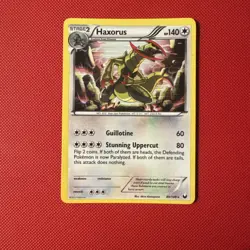 Haxorus 89/108 Pokemon Dark Explorers Holo - Image 1
