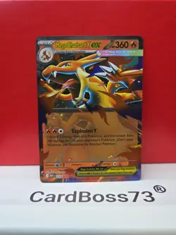 Pokemon TCG Mega Charizard Y Ex 030 Black Star Promo NM - Image 1