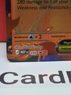 Pokemon TCG Mega Charizard Y Ex 030 Black Star Promo NM - Image 4