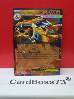 Pokemon TCG Mega Charizard Y Ex 030 Black Star Promo NM - Image 5