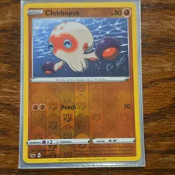 Pokemon TCG Clobbopus 112/202 SwSh01 Sword & Shield Reverse Holo EN - Image 1
