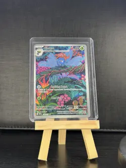 Pokemon TCG Gloom 198/197 SV03 Obsidian Flames IR Full Art Holo EN 80 HP - Image 1
