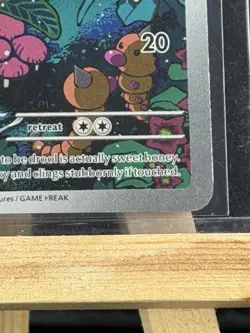 Pokemon TCG Gloom 198/197 SV03 Obsidian Flames IR Full Art Holo EN 80 HP - Image 5
