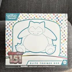 Pokemon TCG Scarlet & Violet: 151 ETB Elite Trainer Box Factory Sealed New - Image 1