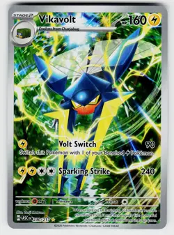 Vikavolt Illustration Rare ME: Ascended Heroes 230/217 Pokemon TCG - Image 1