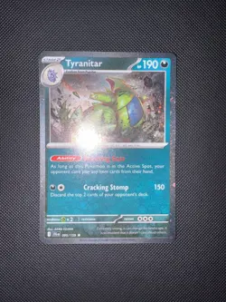 Tyranitar 095/159 Cosmos Holo Rare Journey Together Pokemon TCG Near Mint - Image 5