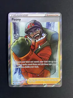 Peony (Full Art) 197/198 Swsh06: Pokemon Sword & Shield - Chilling Reign Holo - Image 1