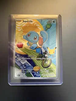 Pokemon TCG Squirtle First Partners Promo Mint Condition - Image 1