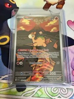 Pokemon TCG Numel 223/217 ASC Ultra Rare Full Art Holo EN 2026 80 HP - Image 1