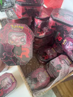 32x Pokemon Team Rocket Mewtwo EX Tin Box Set- Deutsche Edition OVP - Image 5