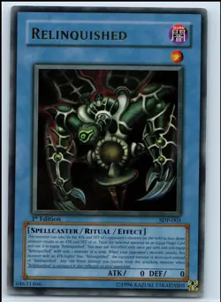 YuGiOh - Relinquished 1st Edition [SDP - SDP-001] - NM/Ultra Rare - Image 2