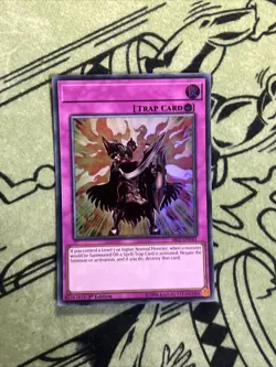 ERROR YUGIOH MISPRINT NO NAME SS02-ENV01 CHAMPION'S VIGILANCE - Image 1