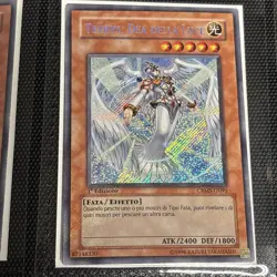 Yugioh Tethys, Goddess Of Light CRMS Secret Rare Italian 1st Moderate Play - Image 1