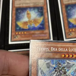 Yugioh Tethys, Goddess Of Light CRMS Secret Rare Italian 1st Moderate Play - Image 2