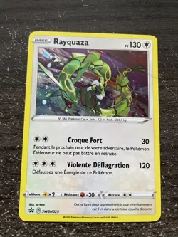 RAYQUAZA HOLO - POKEMON SWSH029 PROMO EPEE ET BOUCLIER NEUF FR - Image 1