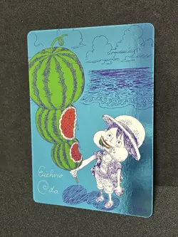 NM+ Luffy Watermelon Promo One Piece 2026 TCG Card Japanese - Image 1