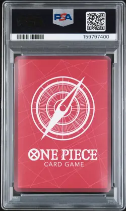 2025 ONE PIECE PROMOS DODGERS X ONE PIECE NIGHT #010 MONKEY D. LUFFY PSA 8 - Image 2