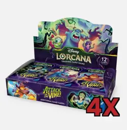 Disney Lorcana 13: Attack of the Vine! Booster Box (4x) Case English in Hand! - Image 2