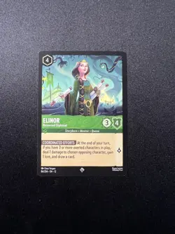 Disney Lorcana Elinor Renowned Diplomat 86/204 En 12 NM - Image 1