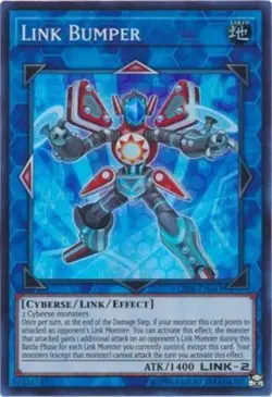 Yugioh! LP Link Bumper - CIBR-EN043 - Super Rare - Unlimited Edition Lightly Pla - Image 1