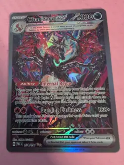 Fanart Charizard ex 234/091 SV: Paldean Fates Holo FANART CARD - Image 4