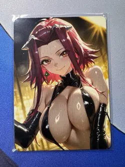 Akiza Yugioh ACG Goddess Story Doujin Waifu Anime Custom Card - Image 1