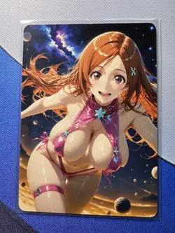 Orihime Bleach ACG Goddess Story Doujin Waifu Anime Custom Card - Image 1