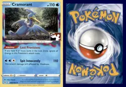 CRAMORANT 050/196 HOLO RARE PRIZE PACK SERIES CARDS POKEMON NEAR MINT - Image 3