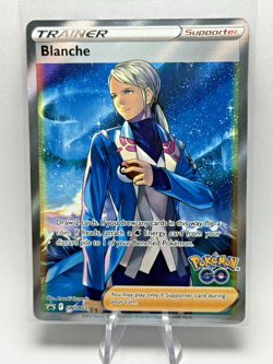 Pokemon Go Blanche SWSH227 Black Star Promo Pokemon Card Full Art Near Mint - Image 1
