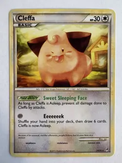 Cleffa 24/95 Rare Call of Legends Pokemon Card TCG LP - Image 1