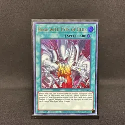 NM - Rage with Eyes of Blue - 1st Ultra - LDS2-EN029 - Yu-Gi-Oh - Image 1