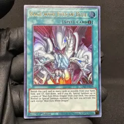 NM - Rage with Eyes of Blue - 1st Ultra - LDS2-EN029 - Yu-Gi-Oh - Image 4