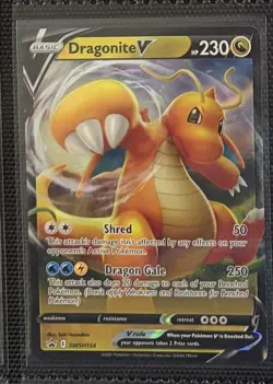Dragonite V SWSH154 Sword & Shield Promo Pokemon English Card NM - Image 1