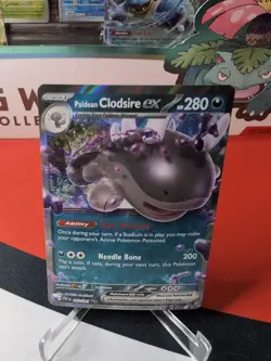 Paldean Clodsire ex - 059/091 - Pokemon Paldean Fates Ultra Rare Card NM - Image 1