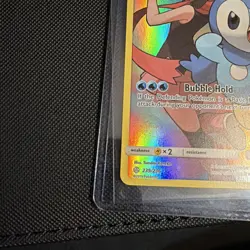 Pokemon TCG Piplup Holo Secret Rare Card Cosmic Eclipse 239/236 - Image 5