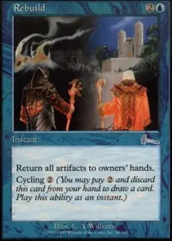 MTG magic cards 1x Rebuild Urza's Legacy NM-Mint, English - Image 1