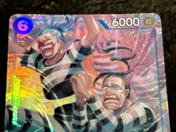One Piece Card Impel Down Prisoner OP16 042 TR Treasure Rare - Image 3