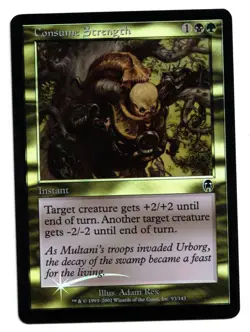 Magic the Gathering MTG Card: Consume Strength FOIL 93/143 Apocalypse! NM - Image 1