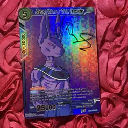 Beerus Divine Dragon Ball Z SEVEN Waifu Anime Holo Girl ACG Card - Image 1